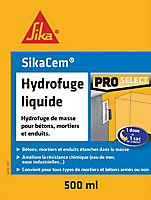 Produit hydrofuge Sika 0,5 L