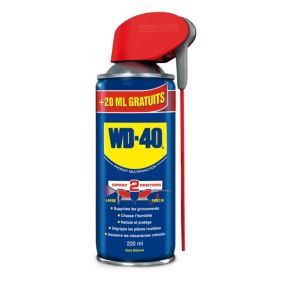 Produit multifonction spray double position WD-40 200 ml + 10%