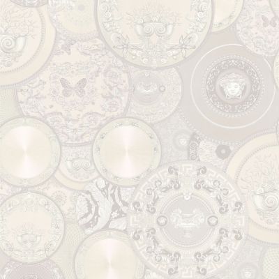 Profhome 349014-GU Papier peint de luxe exclusif légèrement texturé brillant 7,035 m2