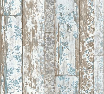 Profhome 361191-GU Papier peint aspect bois lisse mat 5,33 m2