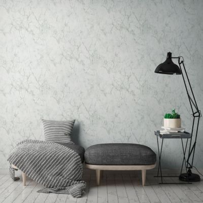 Profhome 361573-GU Papier peint aspect pierre carrelage lisse mat 5,33 m2