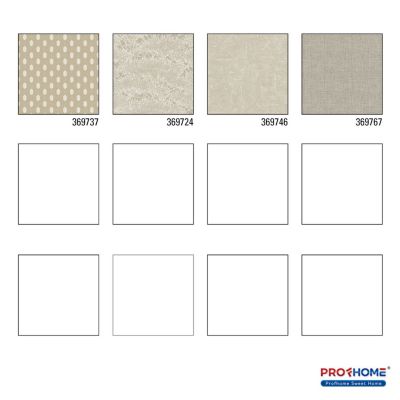 Profhome 369737-GU Papier peint de luxe exclusif légèrement texturé mat 5,33 m2