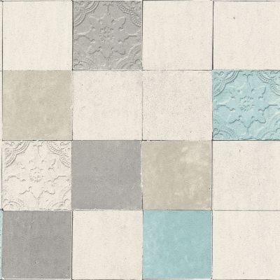 Profhome 374061-GU Papier peint pour cuisine et bain légèrement texturé mat 5,33 m2