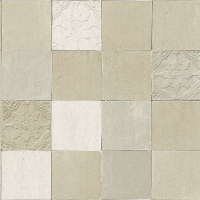 Profhome 374064-GU Papier peint pour cuisine et bain légèrement texturé brillant 5,33 m2