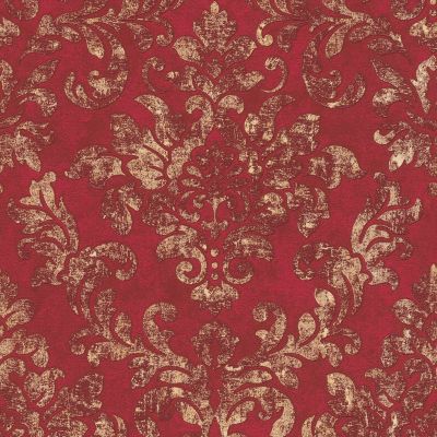 Profhome 374131-GU Papier peint baroque légèrement texturé subtilement chatoyant 5,33 m2