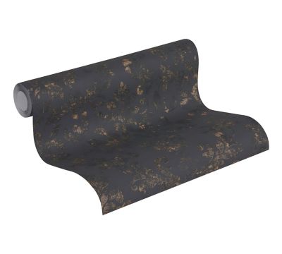 Profhome 374132-GU Papier peint baroque légèrement texturé mat 5,33 m2