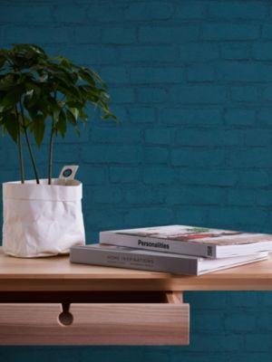 Profhome 374144-GU Papier peint aspect pierre carrelage lisse mat 5,33 m2
