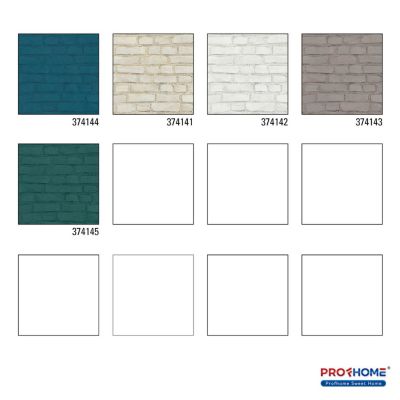 Profhome 374144-GU Papier peint aspect pierre carrelage lisse mat 5,33 m2
