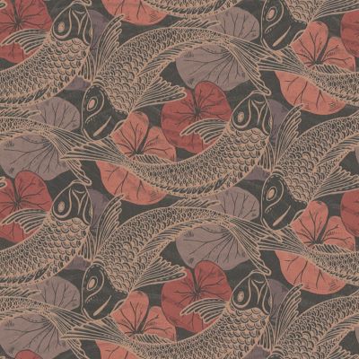 Profhome 378595-GU Papier peint asiatique lisse subtilement chatoyant 5,33 m2