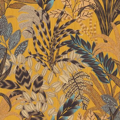 Profhome 378601-GU Papier peint floral légèrement texturé mat 5,33 m2
