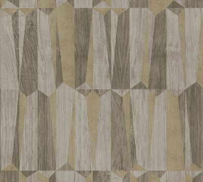 Profhome 387433-GU Papier peint aspect bois légèrement texturé satiné 5,33 m2