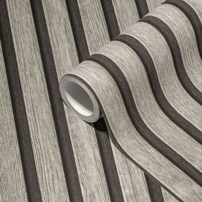 Profhome 391092-GU Papier peint aspect bois texturé mat 5,33 m2