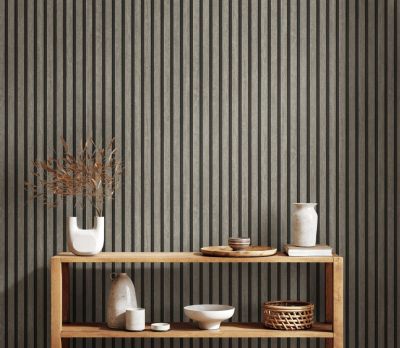 Profhome 391092-GU Papier peint aspect bois texturé mat 5,33 m2