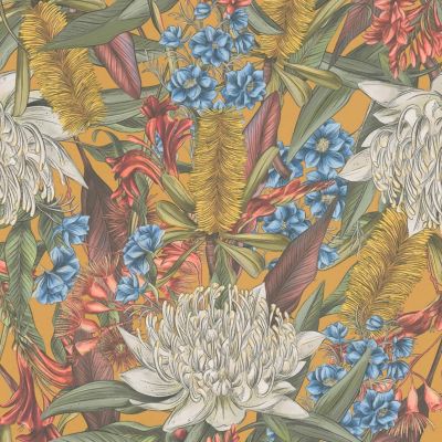 Profhome 394284-GU Papier peint floral légèrement texturé mat 5,33 m2