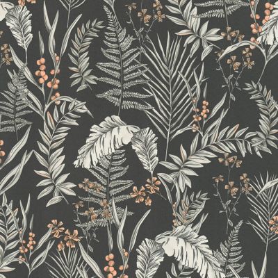 Profhome 394341-GU Papier peint floral légèrement texturé mat 5,33 m2