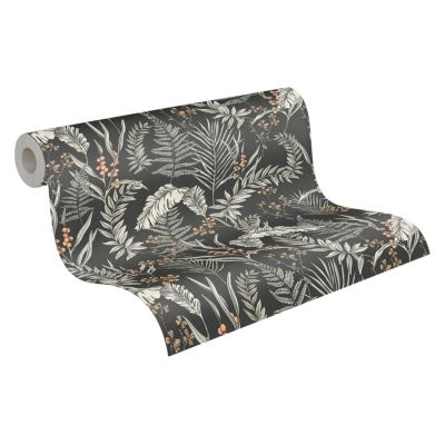 Profhome 394341-GU Papier peint floral légèrement texturé mat 5,33 m2