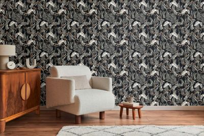 Profhome 394341-GU Papier peint floral légèrement texturé mat 5,33 m2