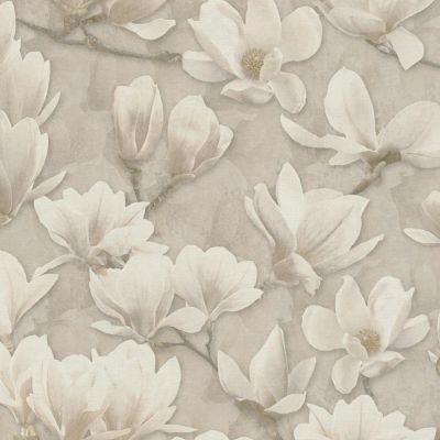 Profhome 396102-GU Papier peint floral légèrement texturé mat 5,33 m2