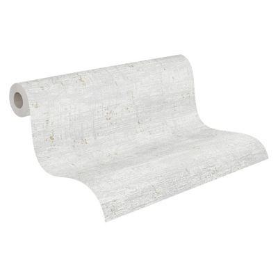 Profhome 396573-GU Papier peint aspect crépi texturé et des accents métalliques 5,33 m2