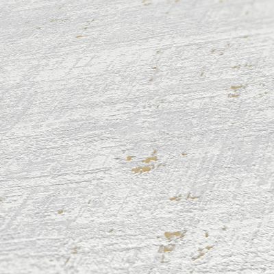 Profhome 396573-GU Papier peint aspect crépi texturé et des accents métalliques 5,33 m2