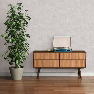 Profhome 396573-GU Papier peint aspect crépi texturé et des accents métalliques 5,33 m2
