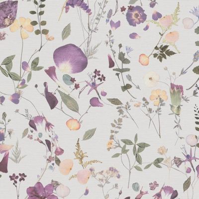 Profhome 397462-GU Papier peint floral légèrement texturé mat 5,33 m2