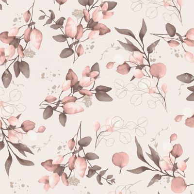 Profhome 397681-GU Papier peint style country texturé et des accents métalliques 5,33 m2