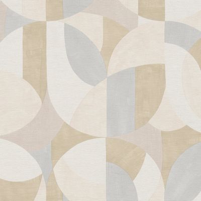 Profhome 399324-GU Papier peint rétro légèrement texturé mat 5,33 m2