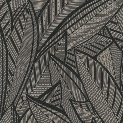 Profhome 399334-GU Papier peint à motifs graphiques légèrement texturé satiné 5,33 m2