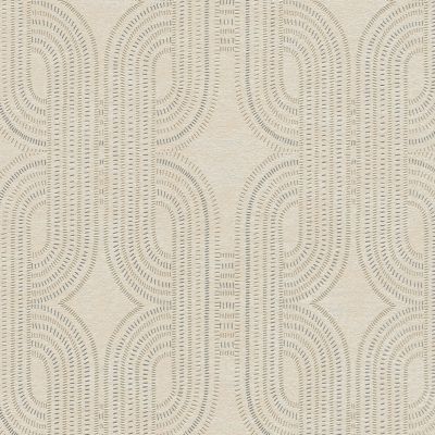 Profhome 399371-GU Papier peint rétro légèrement texturé et des accents métalliques 5,33 m2