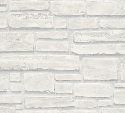 Profhome 662316-GU Papier peint aspect pierre carrelage lisse mat 5,33 m2