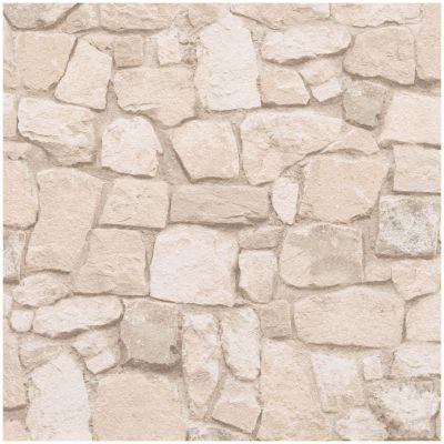 Profhome 692429-GU Papier peint aspect pierre carrelage légèrement texturé mat 5,33 m2