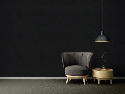 Profhome 935824-GU Papier peint unicolor légèrement texturé brillant 7,035 m2