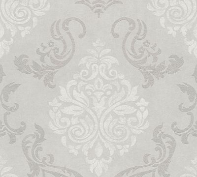 Profhome 953721-GU Papier peint baroque légèrement texturé effet métallique 5,33 m2