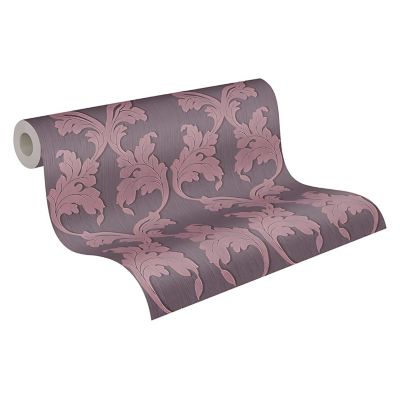 Profhome 956285-GU Papier peint aspect textile texturé mat 5,33 m2