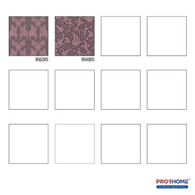 Profhome 956285-GU Papier peint aspect textile texturé mat 5,33 m2