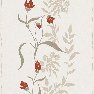 Profhome 958741-GU Papier peint floral texturé mat 5,33 m2