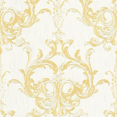 Profhome 961965-GU Papier peint baroque texturé mat 5,33 m2