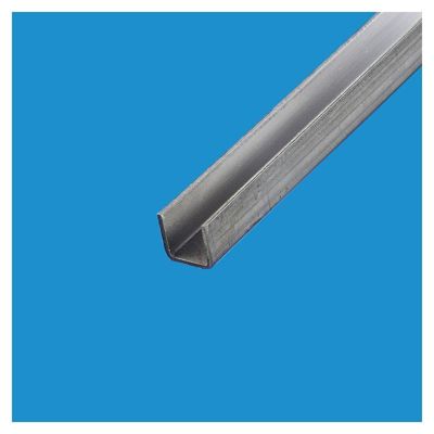 Profilé acier en U 20x40x20 ep 2 mm, 4 metres - Comment Fer