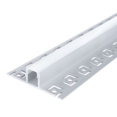 Profilé Aluminium Encastrable 2m pour Ruban LED - SILAMP