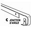 Profil d'angle aluminium 38 mm R2 A 4