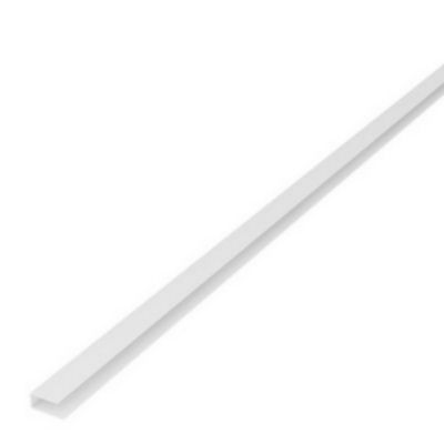Profil de départ de gouttière 3ml blanc