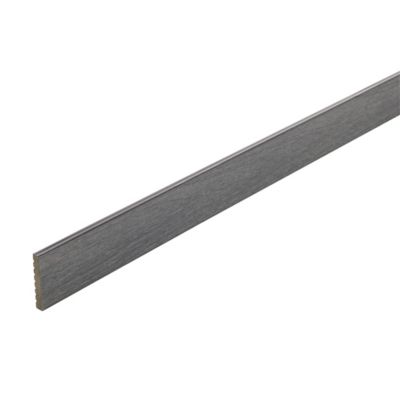 Profil de finition composite gris Good Home Hudson L.240 cm
