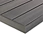 Profil de finition composite gris Good Home Hudson L.240 cm