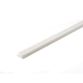Profil de finition extrémité clipsable Datcha blanc