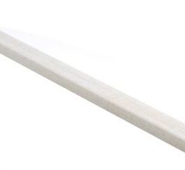 Profil de finition extrémité clipsable Datcha blanc