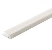 Profil de finition extrémité clipsable Datcha blanc