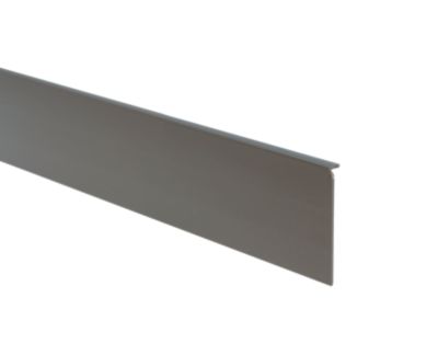 Profil de finition pour plan de travail effet inox l.67 cm x H.38 mm Nordlinger Pro