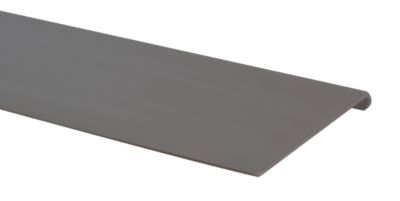 Profil de finition pour plan de travail effet inox l.67 cm x H.38 mm Nordlinger Pro