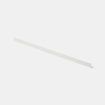 Profil de finition pour plan de travail GoodHome Nantua Argent l. 24 mm x H. 22 mm